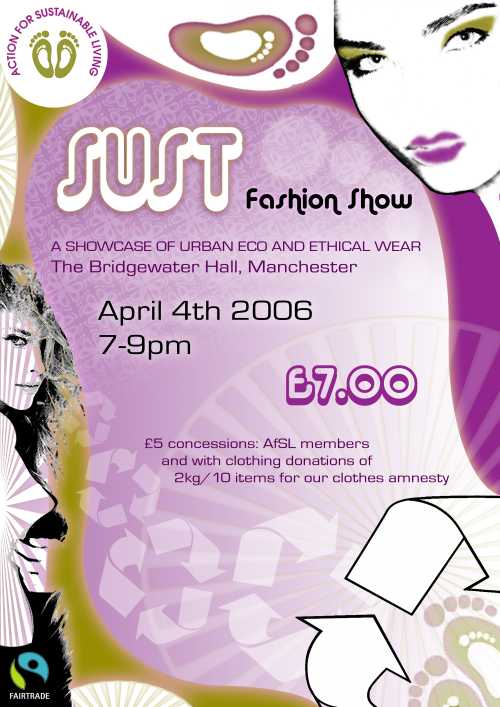 SUST Fashion Show Poster